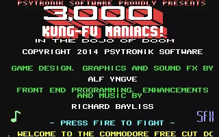 ROM 3,000 Kung-Fu Maniacs!